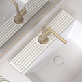 Stone Faucet Mat for Kitchen Sink, Water Absorbing Sink Water Splash