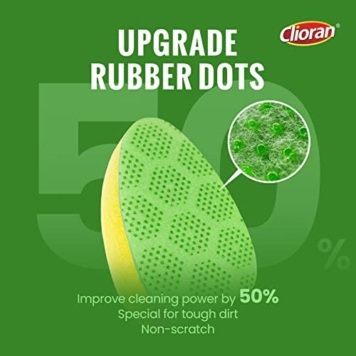 Scrub Dots Dishwand Refill Heads for Scotch-Brite Dish Wand, 6 Pcs