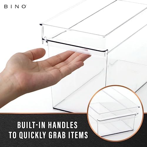 BINO | Plastic Storage Bins, Small - Shallow | THE HANDLER COLLECTION
