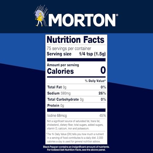 Morton McCormick Salt and Pepper Shaker Set, 5.25 Ounce, 12 Pack