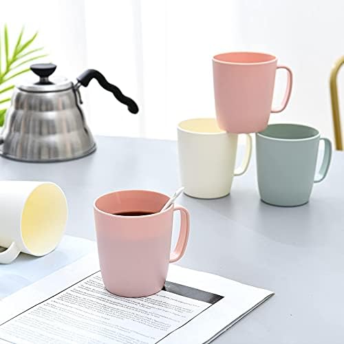 Coffee Mugs Set of 5,10 Ounce,3 Basic Colors