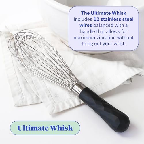 GIR 12-Wire Stainless Steel Balloon Whisk – Red