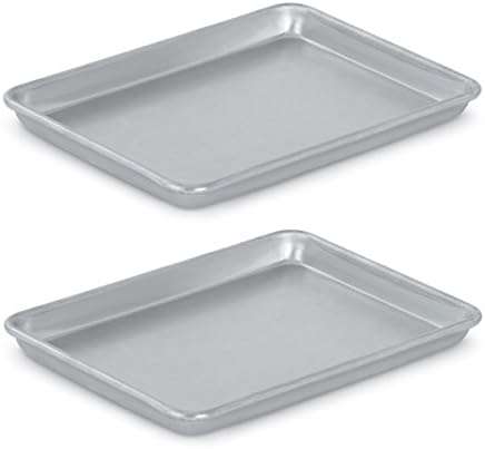 Vollrath (5220) Wear-Ever Collection Quarter-Size Sheet Pans, Set of 2