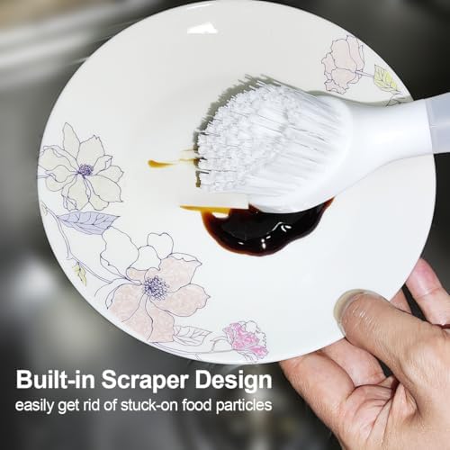 CELOX Dish Brush with Soap Dispenser