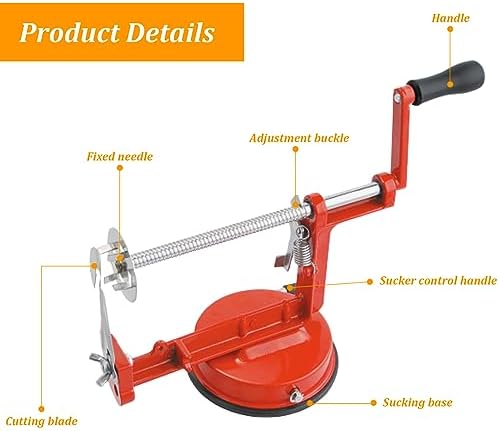 Electric Slicers,Peeler, Potato Spiral Cutter 3 in 1 Potato Peeler