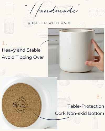 getstar Ceramic Kitchen Counter Utensil Holder