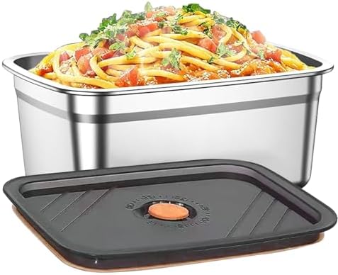 1.5L Replaceable Container for Heated Lunch Box Stainless Steel 304 SS