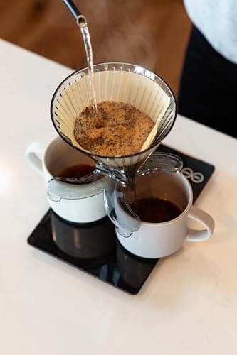 DIVVI Dual Cup Pour Over Coffee Dripper – Brew One or Two Cups at