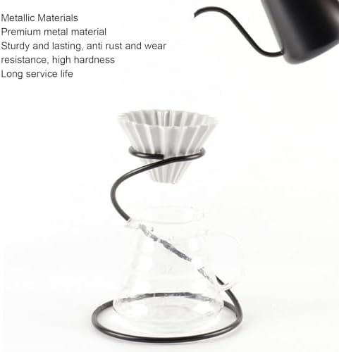 Zopsc Pour Over Coffee Stand, Metal Dripper Station, Sturdy Iron