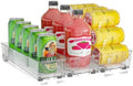 3-Pack Self-Pushing Drink Organizer for Fridge, Expandable