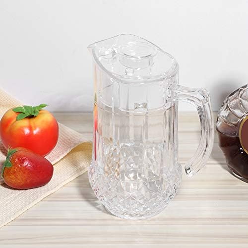 Kavolet Acrylic Water Pitcher Beverage Dispenser 1300ml High