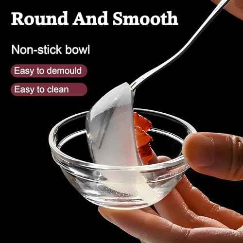 PARBEE 3" Clear Glass Pinch Bowls, 10 Pack 2.5oz Small Prep Dishes