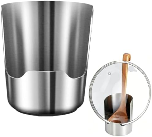 Multifunctional Kitchen Utensil Holder, Heavy Duty Stainless Steel Pot
