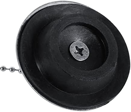 Bathtub Stopper with Chain, Chrome Kitchen Universal Sink Drain Plug
