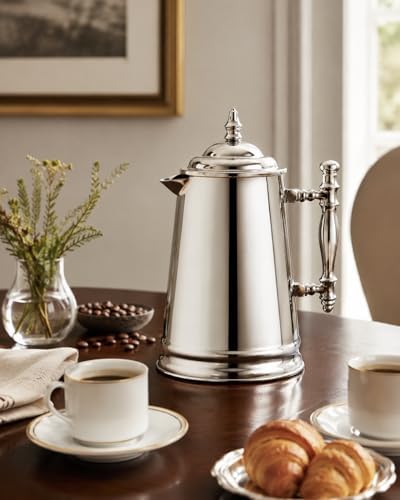 Francois et Mimi 34-Ounce Stainless Steel French Coffee Press