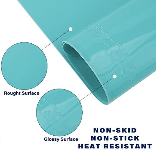 Gartful Silicone Mat, 23.6 x 15.7 Inches, Set of 2