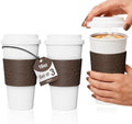 Copco 16oz Acadia Travel Mug, Set of 3 - Spill-Resistant (Brown)