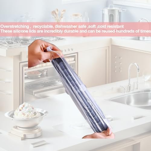 Silicone Replacement Lids for Pyrex 7202-PC, 6 PCS