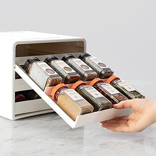 YouCopia SpiceStack® Adjustable Spice Rack Organizer, Pull-Down