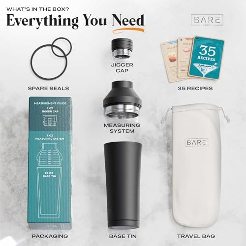 Insulated Cocktail Shaker | Vacuum Double Wall Stainless Steel