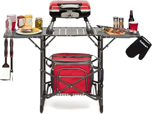 Cuisinart 3-Piece Stainless Steel BBQ Tool Set, CGS-134BL