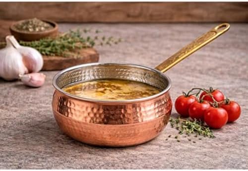 Handmade Turkish Copper Kitchen Set – 5 Piece Hammered Copper-Cookware