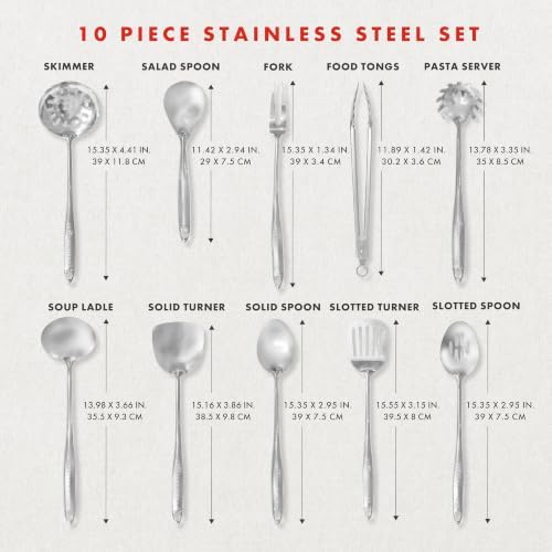 Emeril Lagasse 10-Piece Stainless Steel Utensil Set