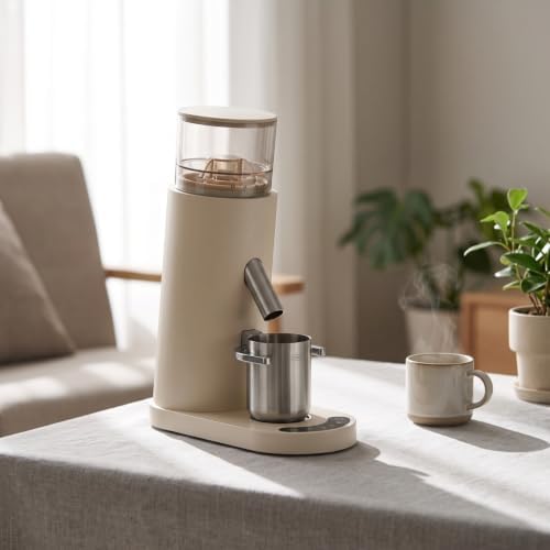 Electric Burr Coffee Grinder, 60-Step, Black
