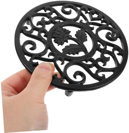 Vintage Cast Iron Kettle Pad for Tabletop Surface Protection