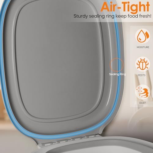 HOYTAMDAR Collapsible Dog Food Storage Containers Set – 28lbs & 35lbs