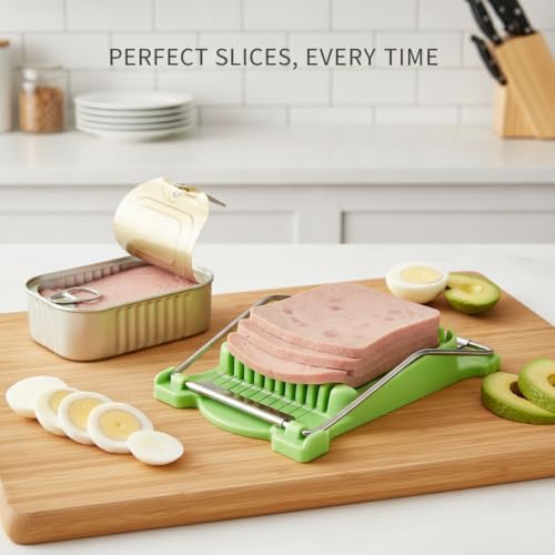 Manual Luncheon Meat Slicer for Canned Ham, Eggs & Avocados - PP