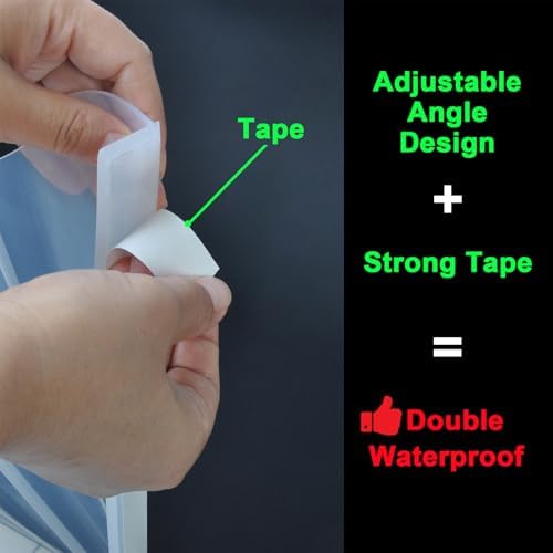 Silicone Shower Splash Guard XXL - Clear bathtub corner splash guard