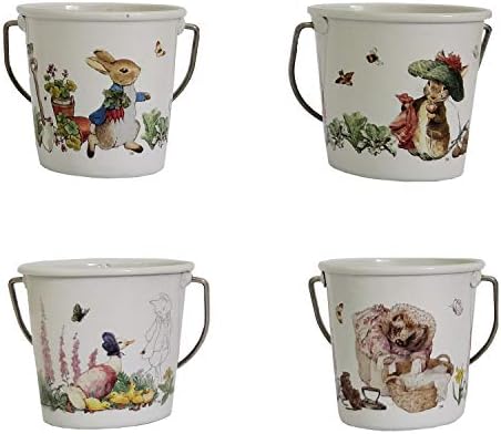 Peter Rabbit Egg Cup Pails Set of 4