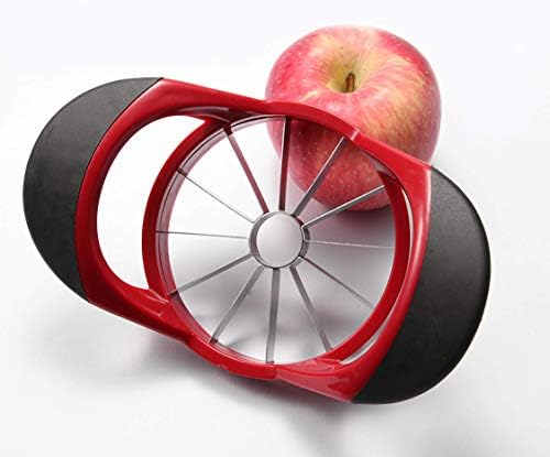 12 Blade Apple Slicer Corer Cutter, Red