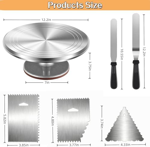 Cake Decorating Kit, 35 Pieces, 24 Piping Tips