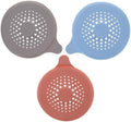 3pcs TPR Drain Cover Stopper for Kitchen and Bathroom