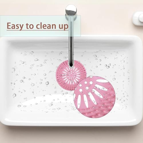 6 Pack Show Drain Hair Catcher Kitchen Sink Drain Strainer Bathtub