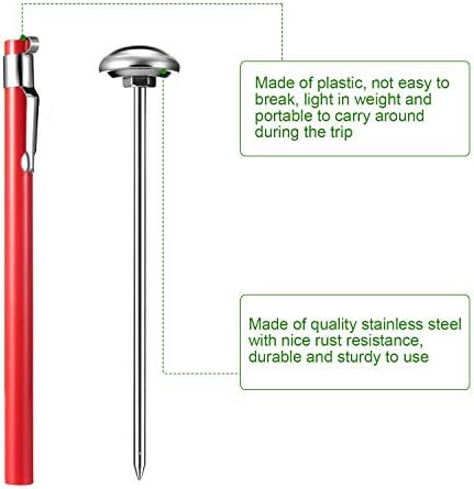 Frienda 3 Pack 1 Inch Dial Food Thermometer, Instant Read
