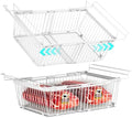 Hanging Freezer Organizer Bins for 5 to 20 Cu.Ft,Leak-Proof