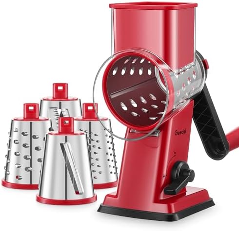 Geedel Hand Crank Rotary Cheese Grater