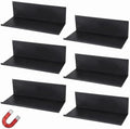 6 Pack Metal Magnetic Spice Rack for Refrigerator