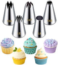 Suuker Large Piping Tips Set, Stainless Steel