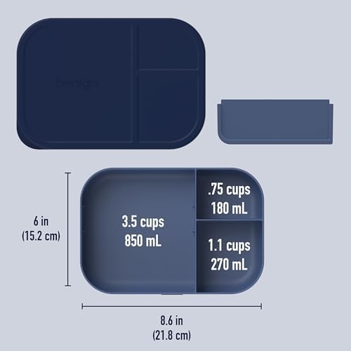 Bentgo® Modern Tray with Matte Lid - Reusable, BPA-Free, Meal Prep