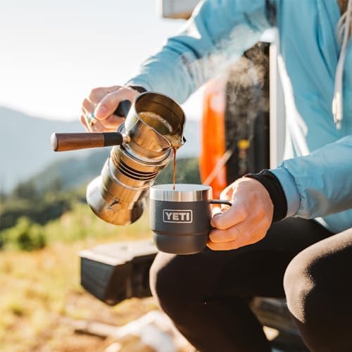 YETI Rambler 6 oz Stackable Mug, Stainless Steel, Vacuum Insulated