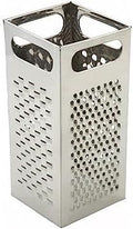 Winco Box Grater, 9-Inch by 4-Inch,Stainless Steel,Medium