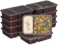 Bentgo Prep 2-Compartment Meal Prep Containers with Lids, 20 Piece Set