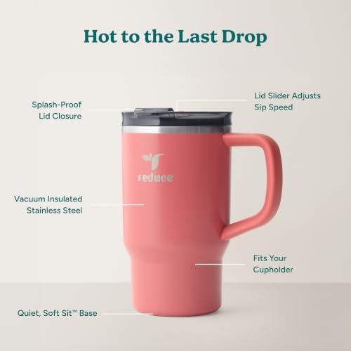 REDUCE Hot1 18 oz Insulated Stainless Steel Mug - Temperature