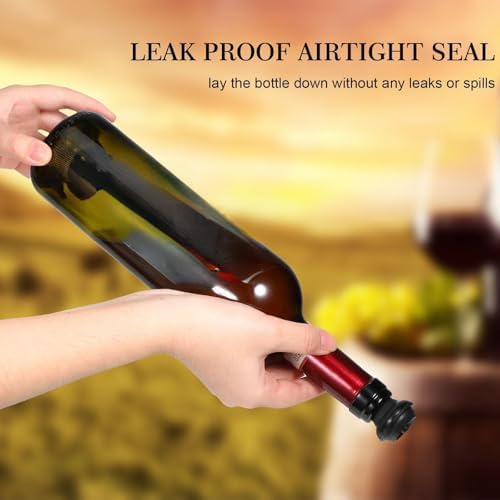 Honoson 18 Pcs Bottle Stoppers Vacuum Pump Set Air Remover Preserver