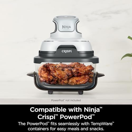 Ninja CleanCrisp 4Qt Glass Container with Storage Lid