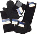 Kitchen Towel Set with 2 Quilted Pot Holders, Oven Mitt, Dish Towel